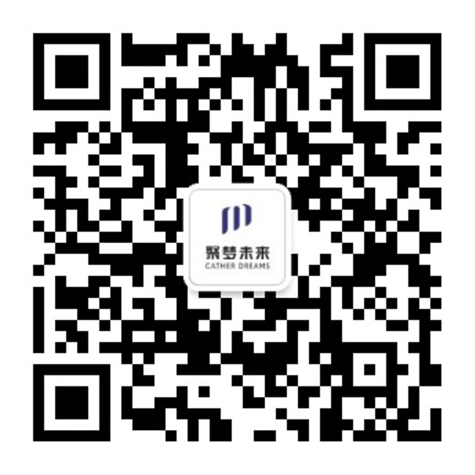 微信公众号二维码：聚梦未来